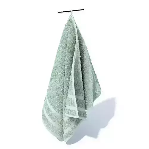 Blue Hanging Hand Towel