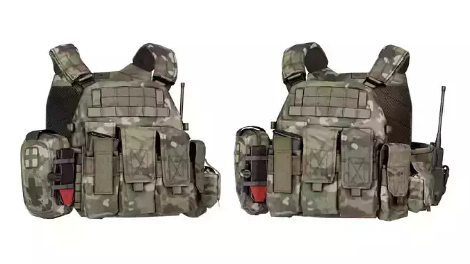 WARRIOR ASSAULT DCS PLATE CARRIER VEST V1