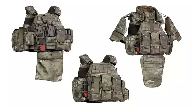 WARRIOR ASSAULT DCS PLATE CARRIER VEST BUNDLE