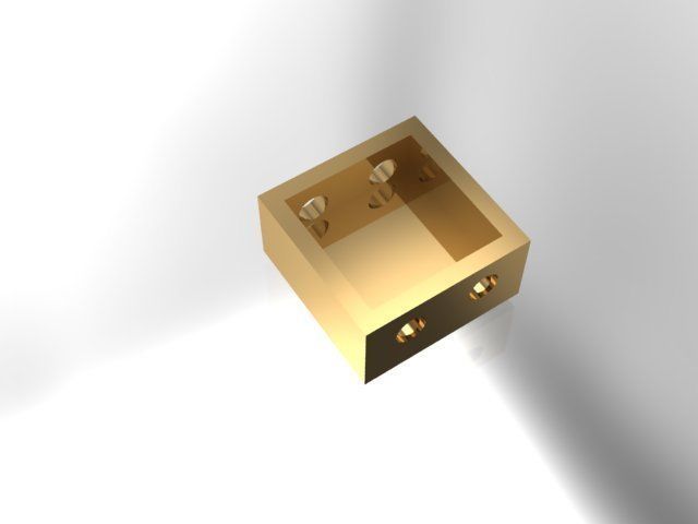 alphabet bracelet  3D print model_3