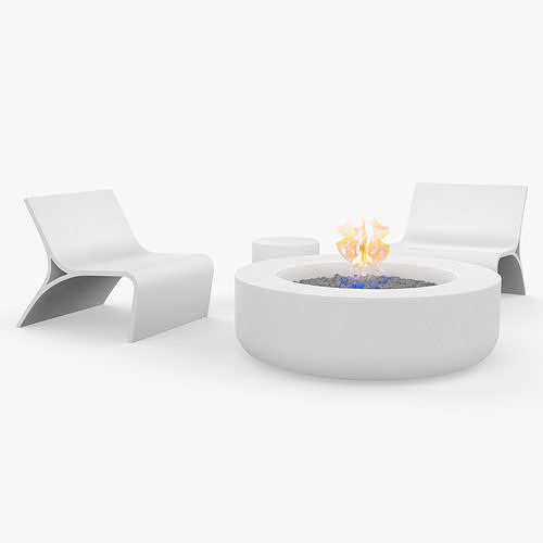 Bola fireplace 3D model