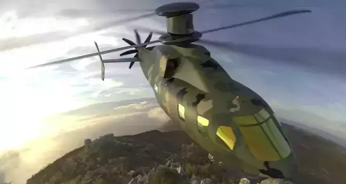 Lockheed Martin Defiant X 3D Model