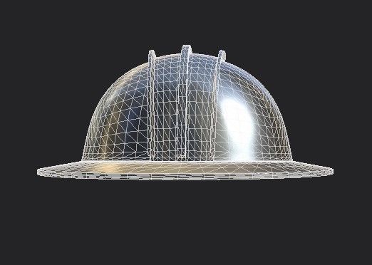 Colection armors and helmets Low-poly 3D model_11