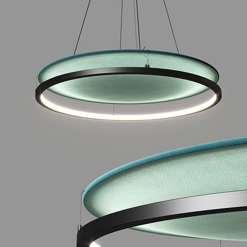Circus s1500 Pendant light Low-poly 3D model
