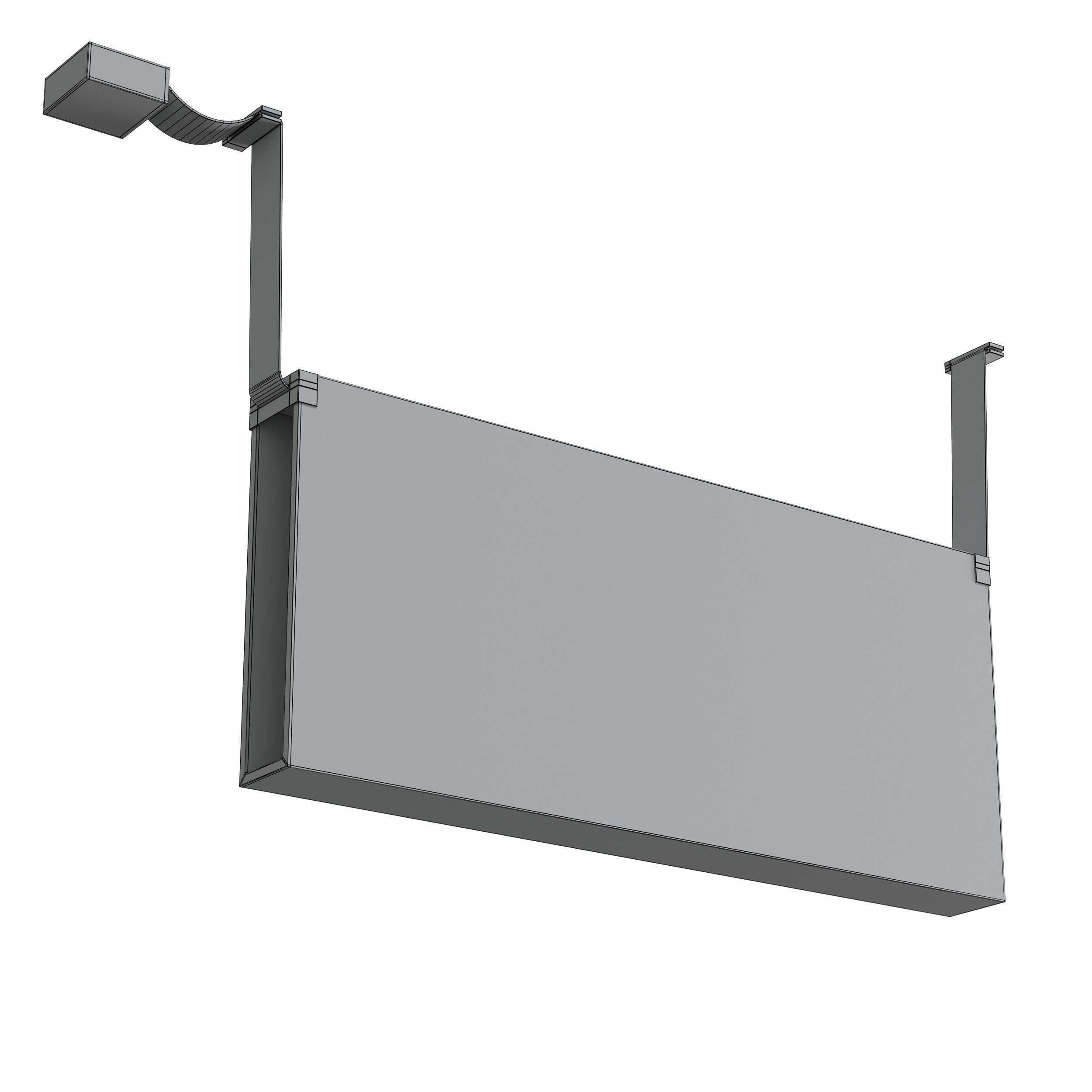 Lambert  Fils Sainte pendant lights Low-poly 3D model_4