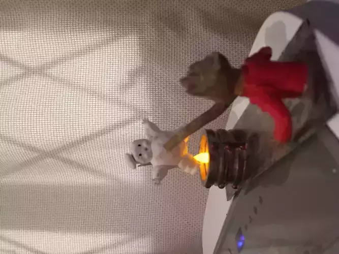 Baby Groot and Mini Stay Puft  3D print model