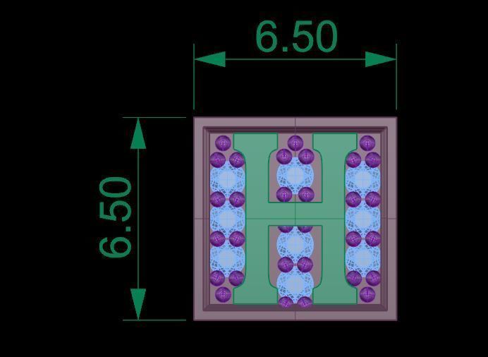 alphabet bracelet  3D print model_4