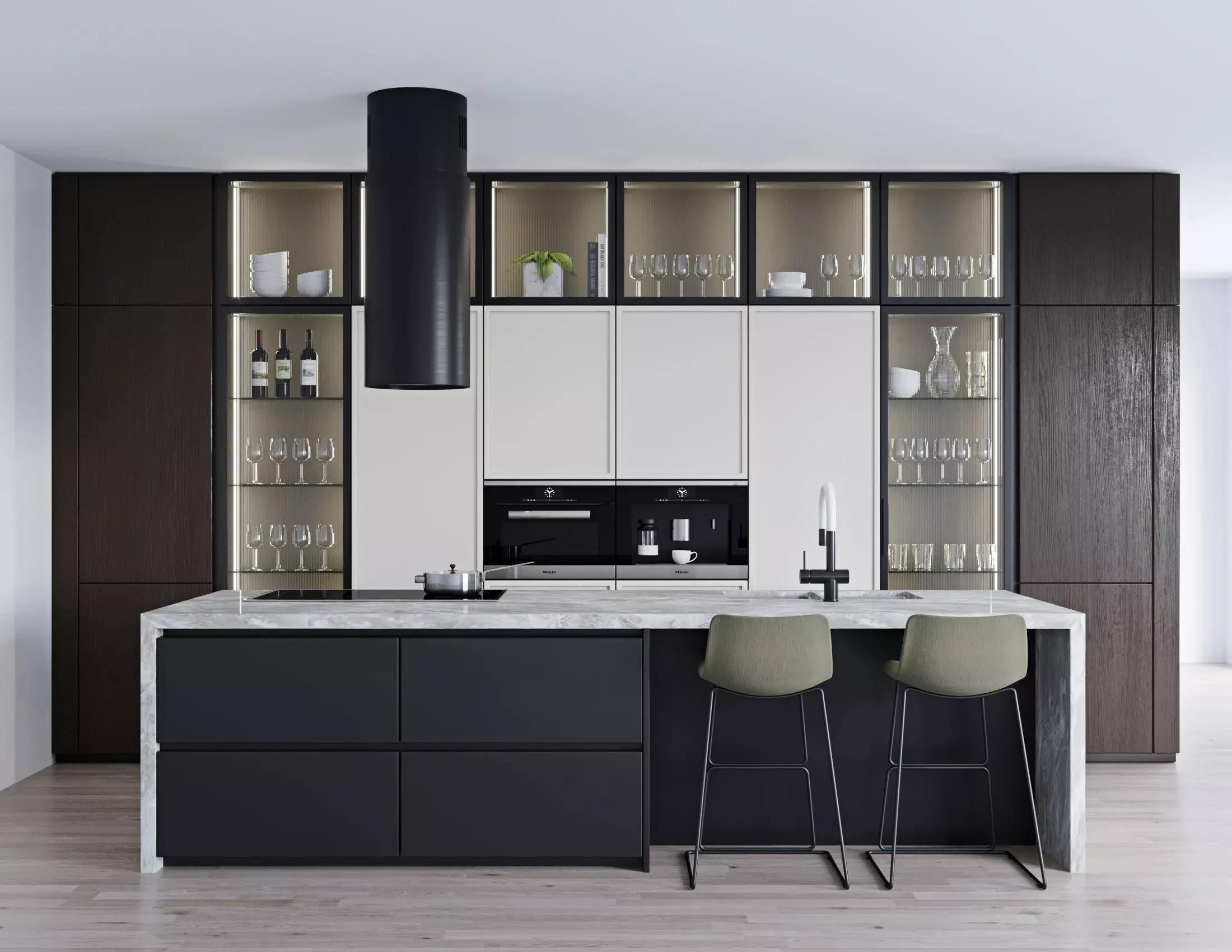 Modern kitchen 10 3D model