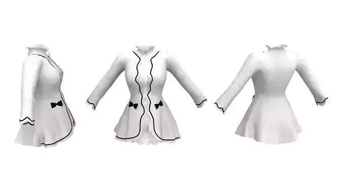 Vintage Jacket with Blouse