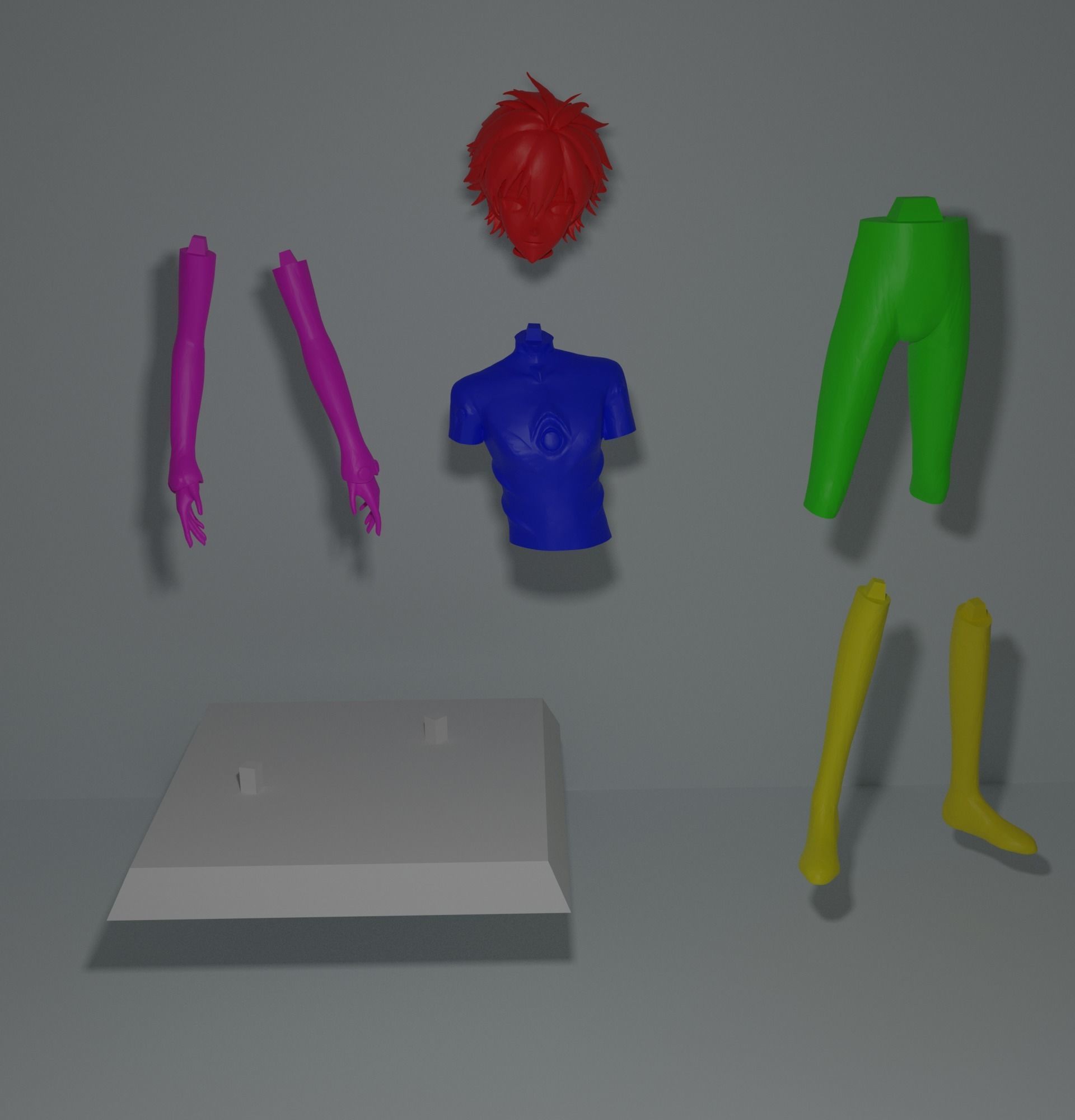 Kaworu Nagisa 3D print model_8