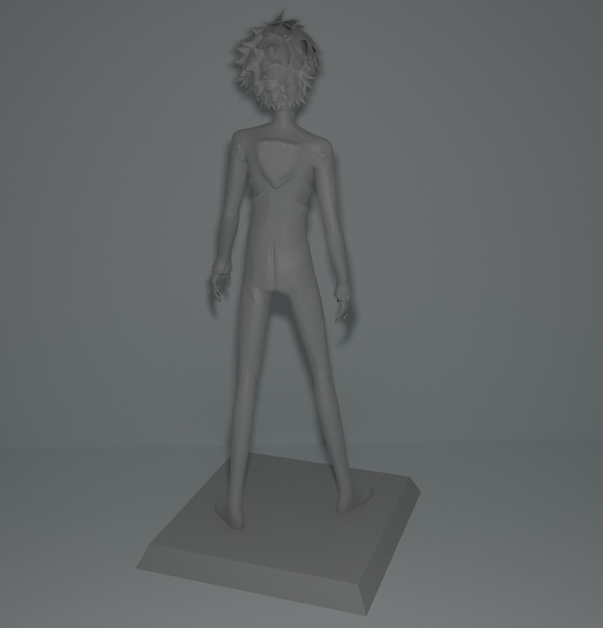 Kaworu Nagisa 3D print model_4
