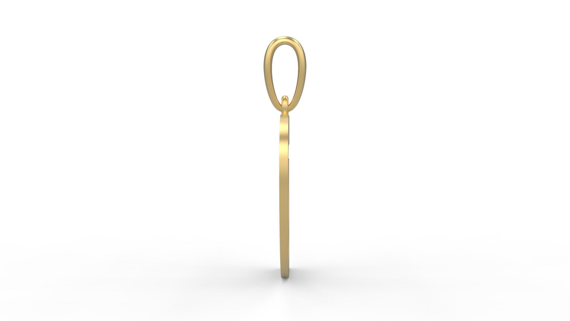 Initial Letters Pendant Magneto D 3D print model_2