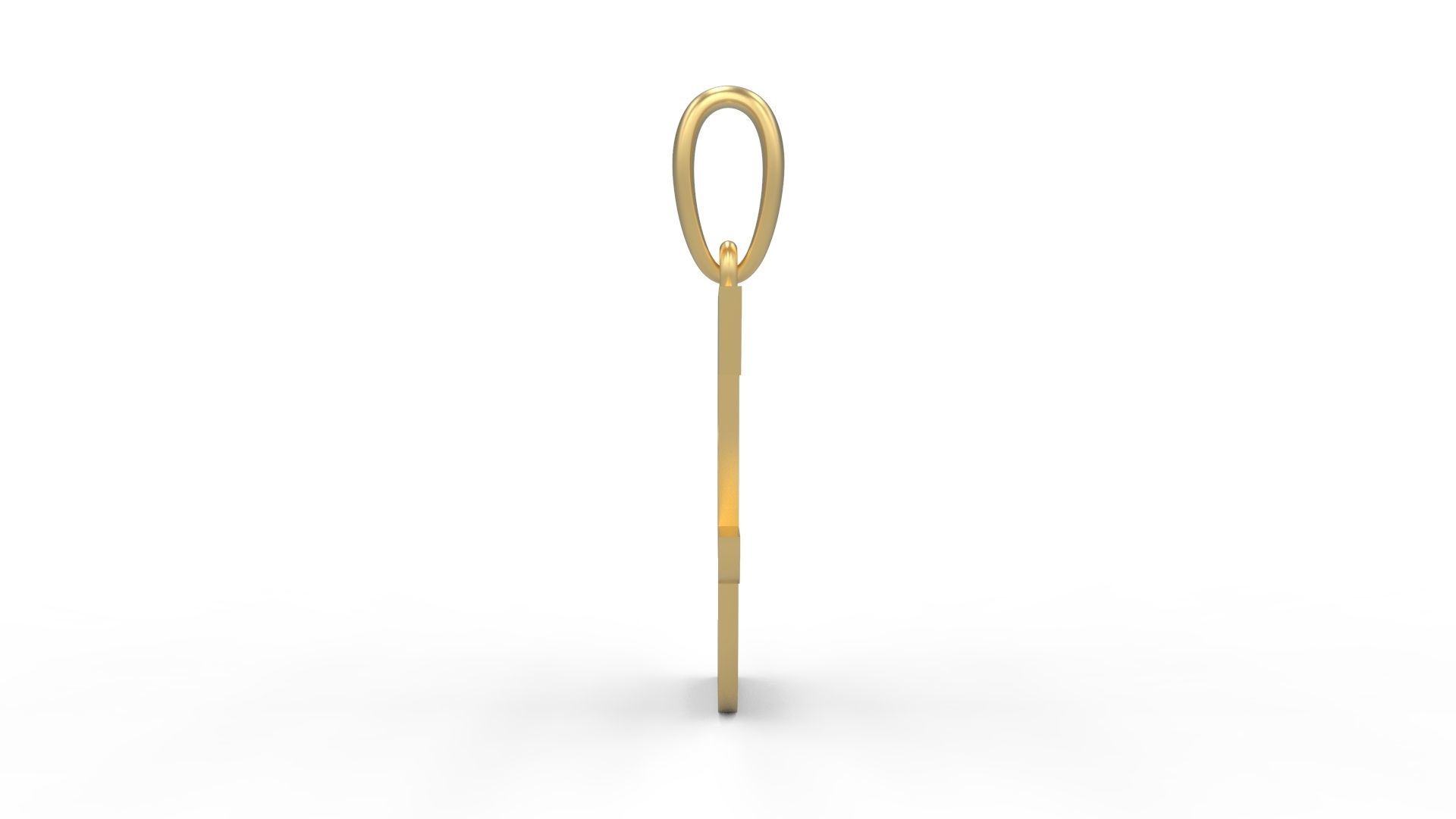 Initial Letters Pendant Magneto F 3D print model_2