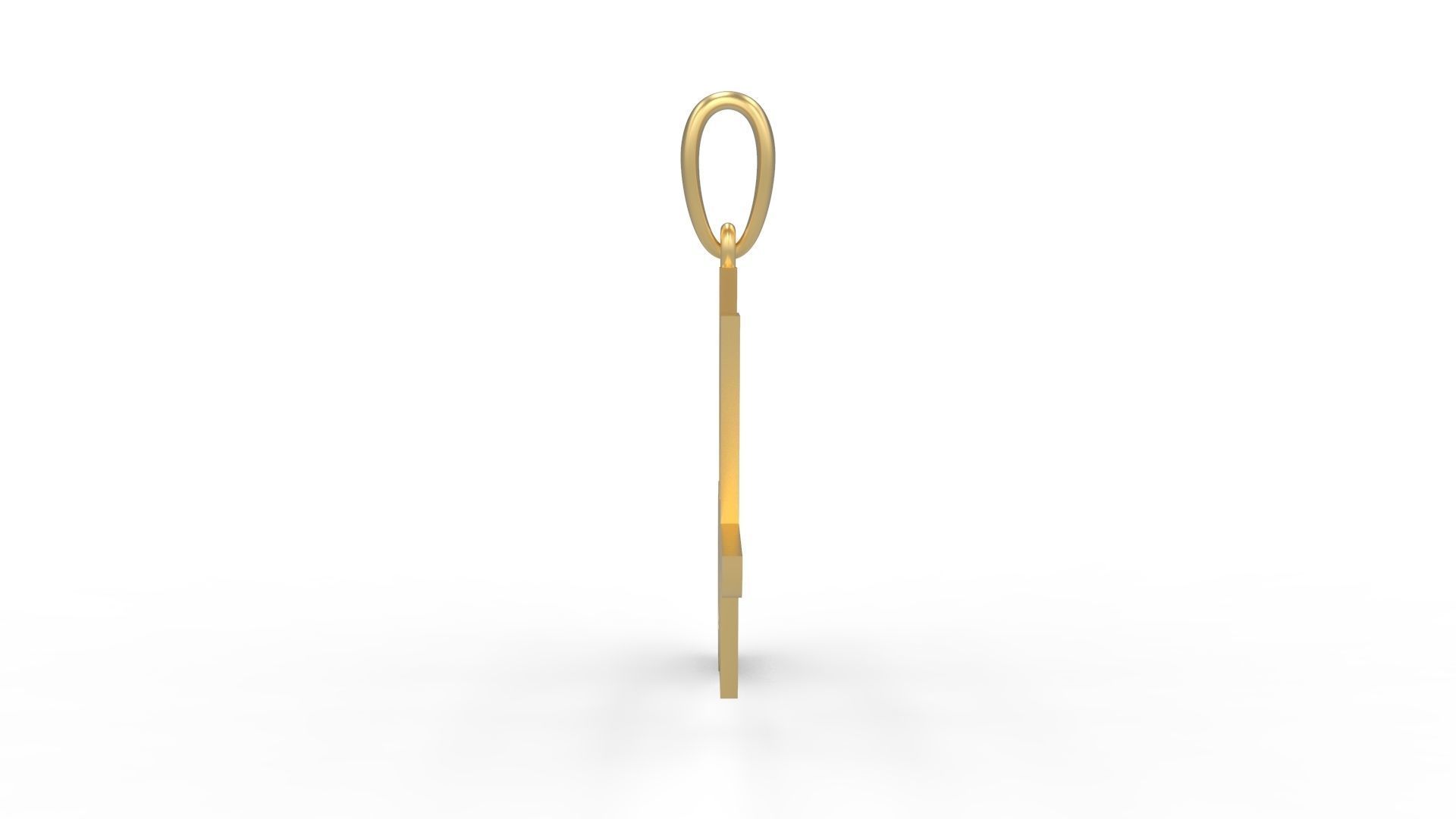 Initial Letters Pendant Magneto H 3D print model_2