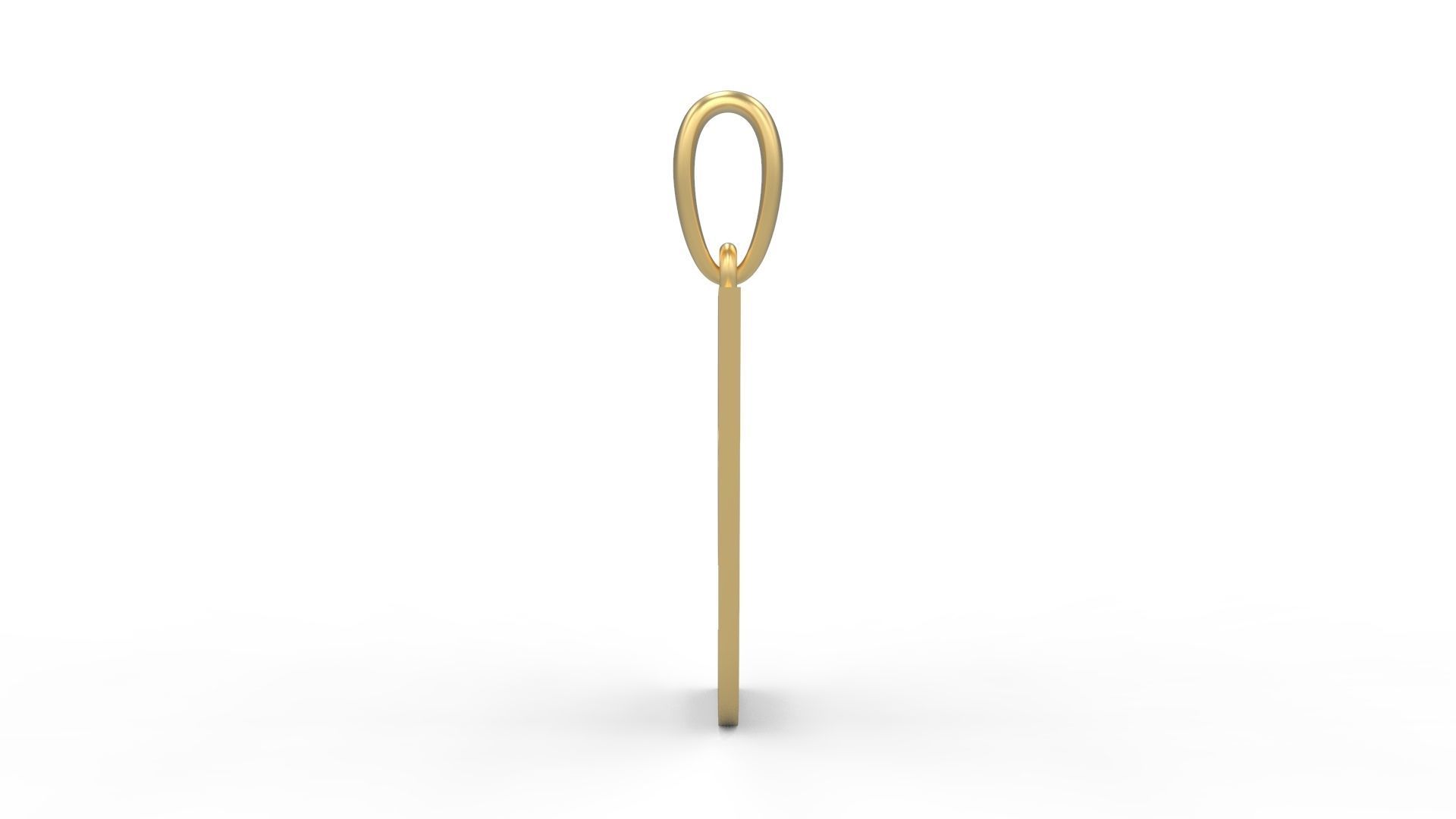 Initial Letters Pendant Magneto I 3D print model_2