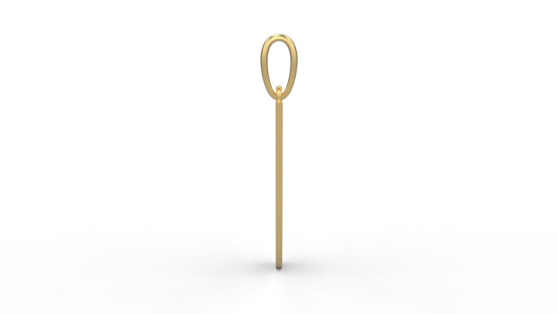 Initial Letters Pendant Magneto J 3D print model_2