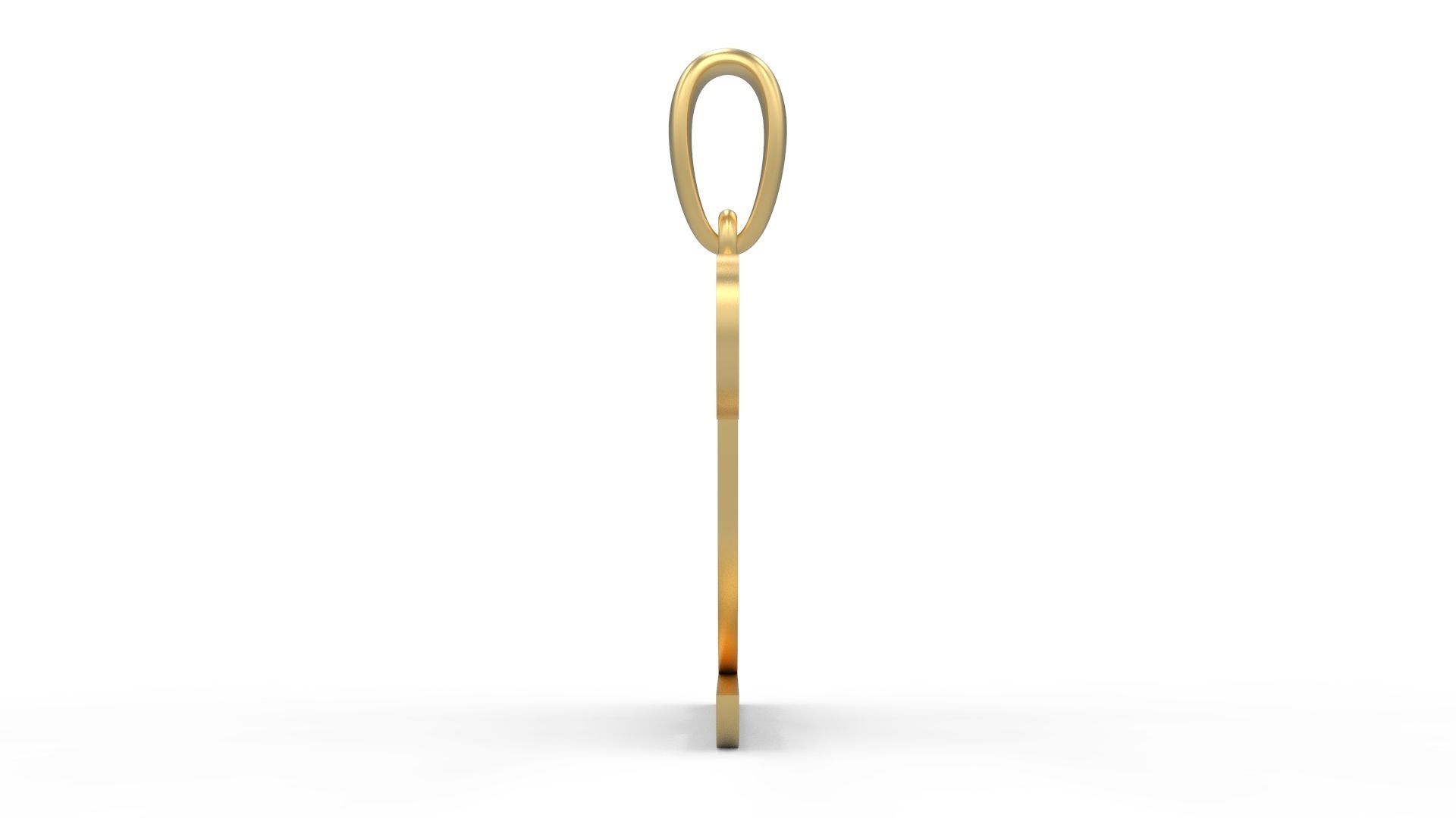 Initial Letters Pendant Magneto L 3D print model_2