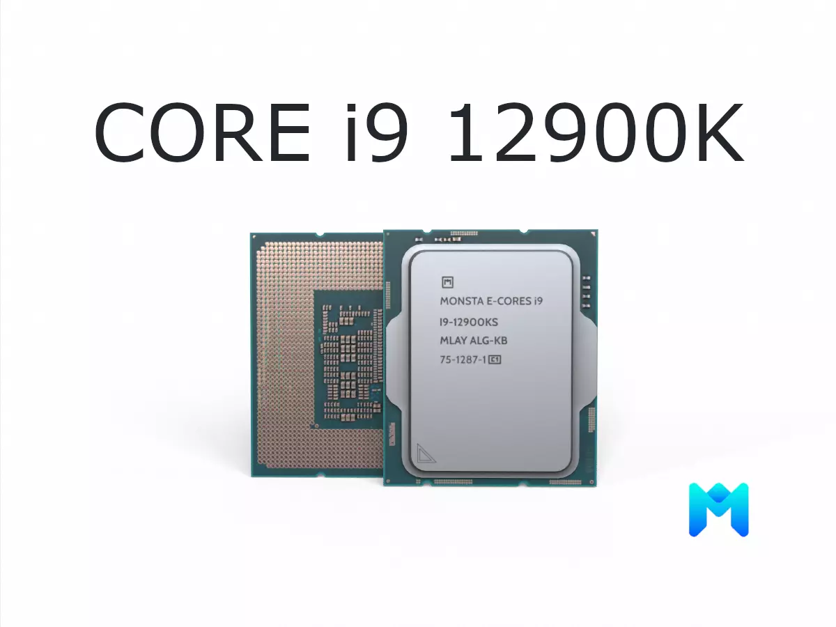 Intel Core i9 12900K delidable cpu game Asset Low-poly 3D model_0