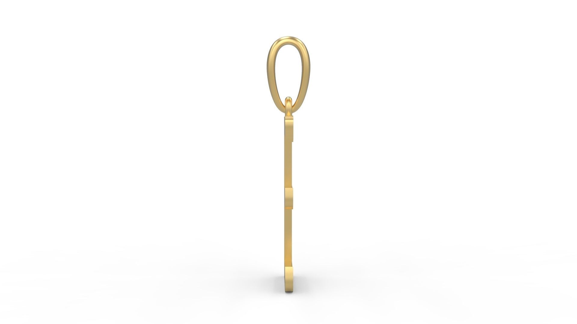 Initial Letters Pendant Maiandra E 3D print model_2