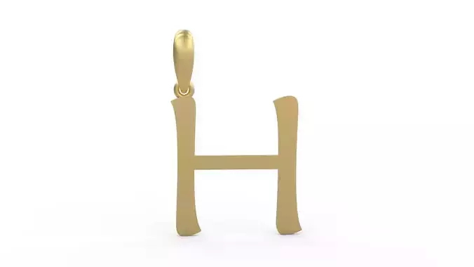 Initial Letters Pendant Maiandra H