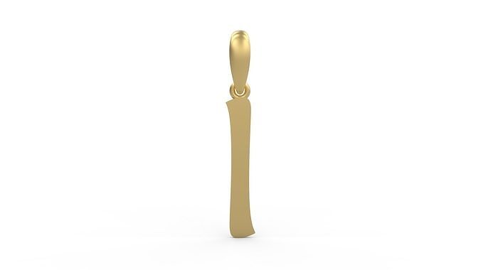 Initial Letters Pendant Maiandra I 3D print model