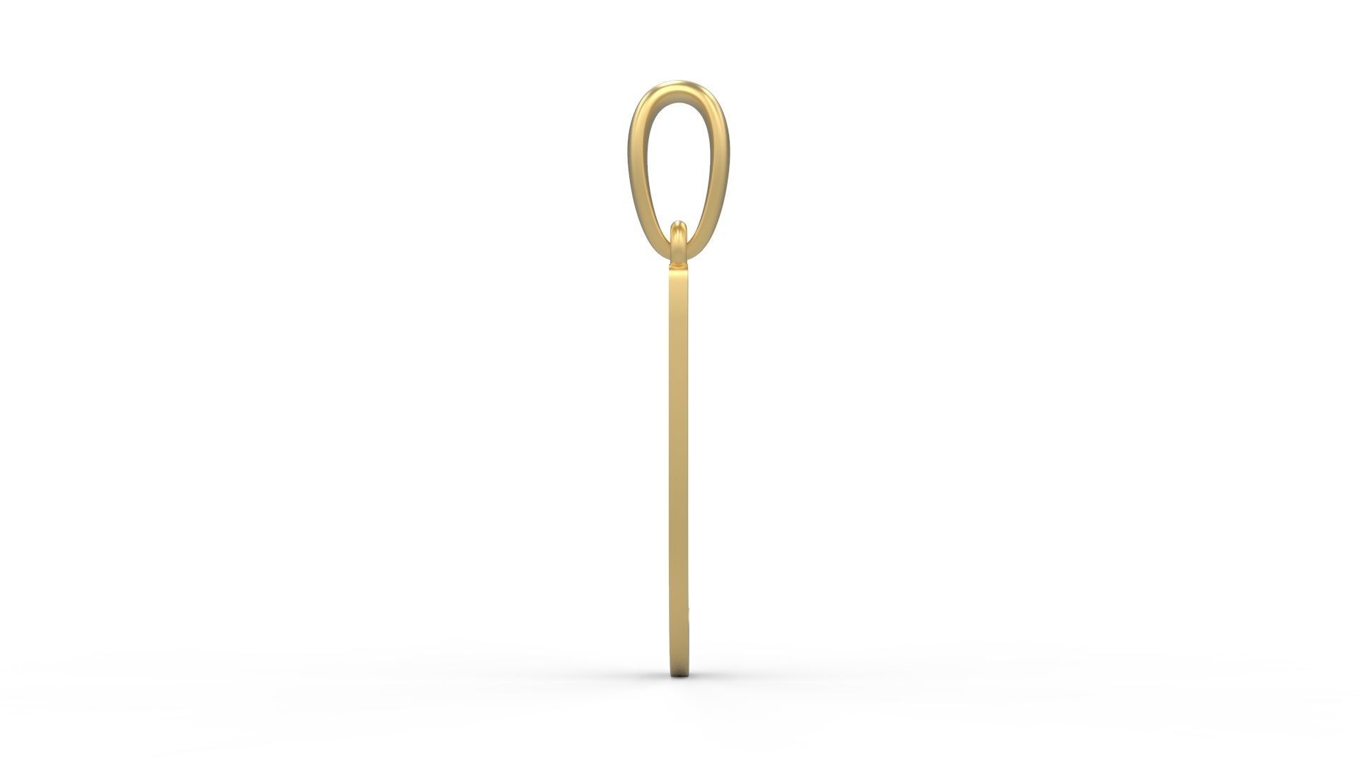 Initial Letters Pendant Maiandra J 3D print model_2