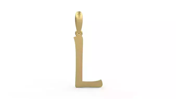 Initial Letters Pendant Maiandra L