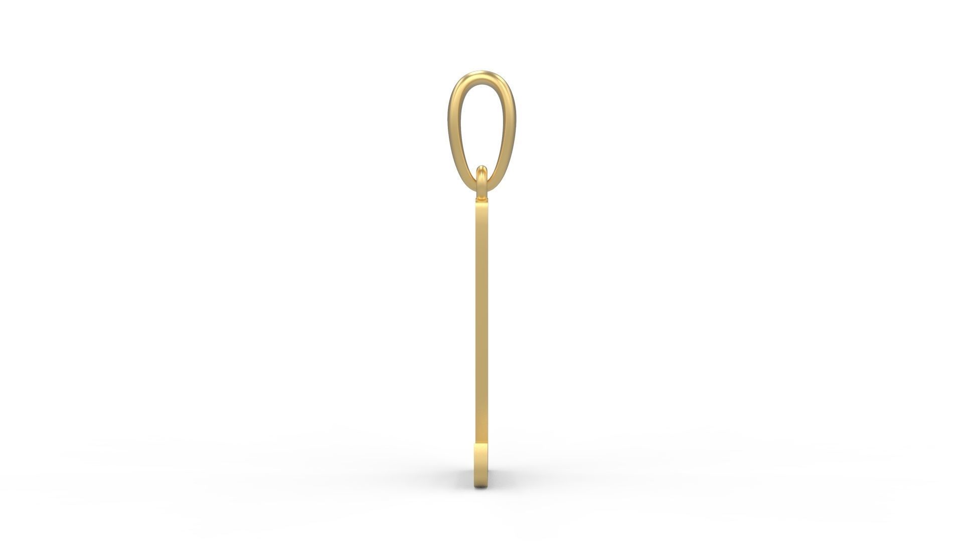 Initial Letters Pendant Maiandra L 3D print model_2