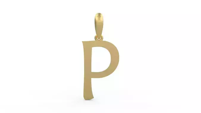 Initial Letters Pendant Maiandra P