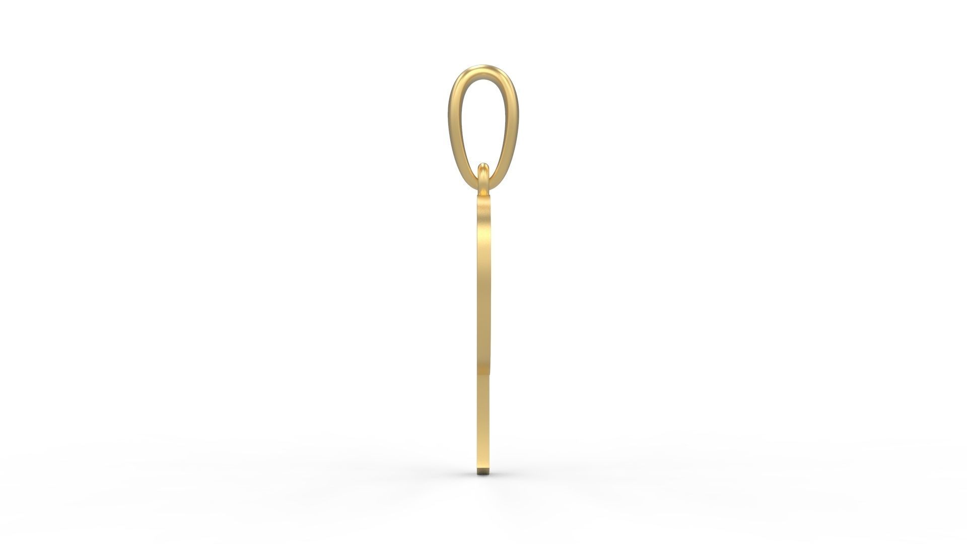 Initial Letters Pendant Maiandra P 3D print model_2