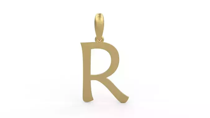 Initial Letters Pendant Maiandra R