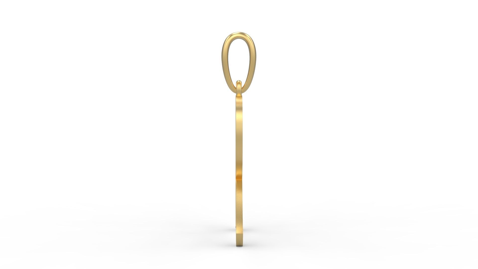 Initial Letters Pendant Maiandra R 3D print model_2