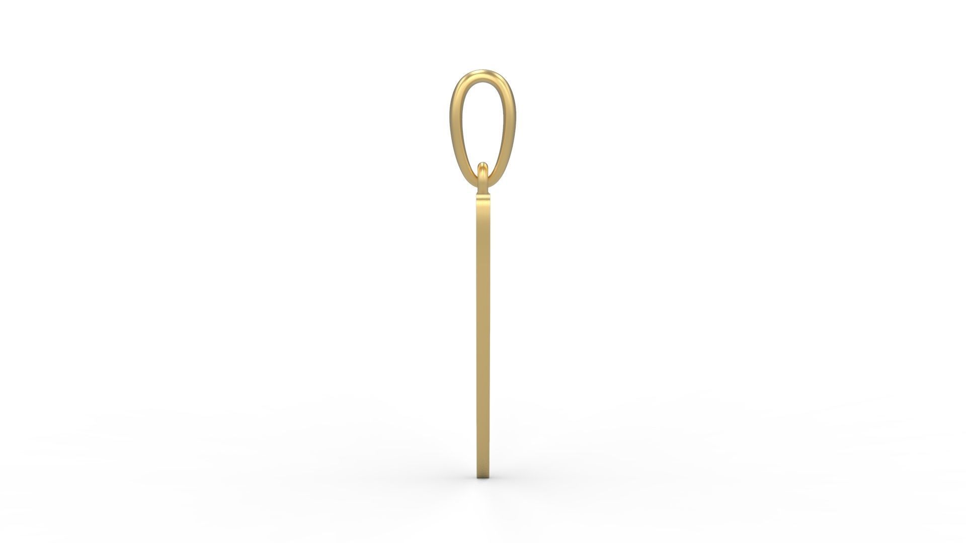 Initial Letters Pendant Maiandra V 3D print model_2