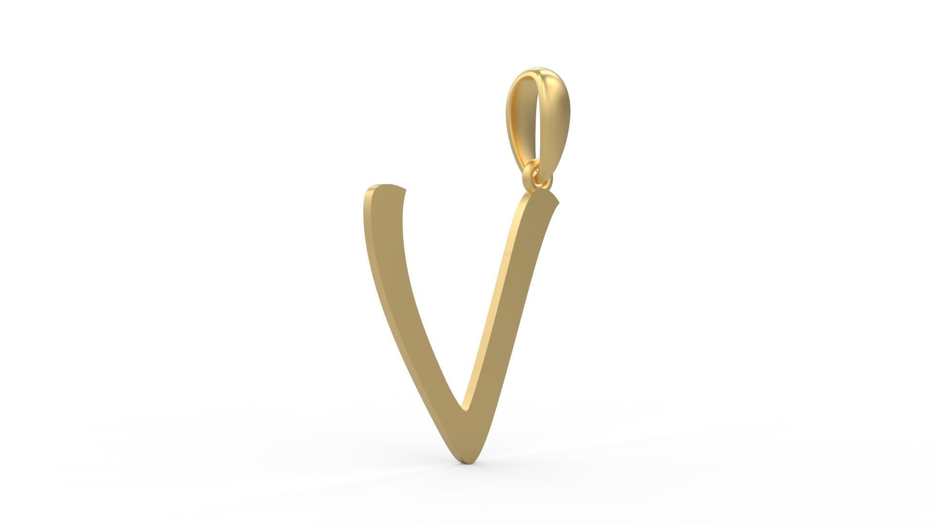 Initial Letters Pendant Maiandra V 3D print model_3