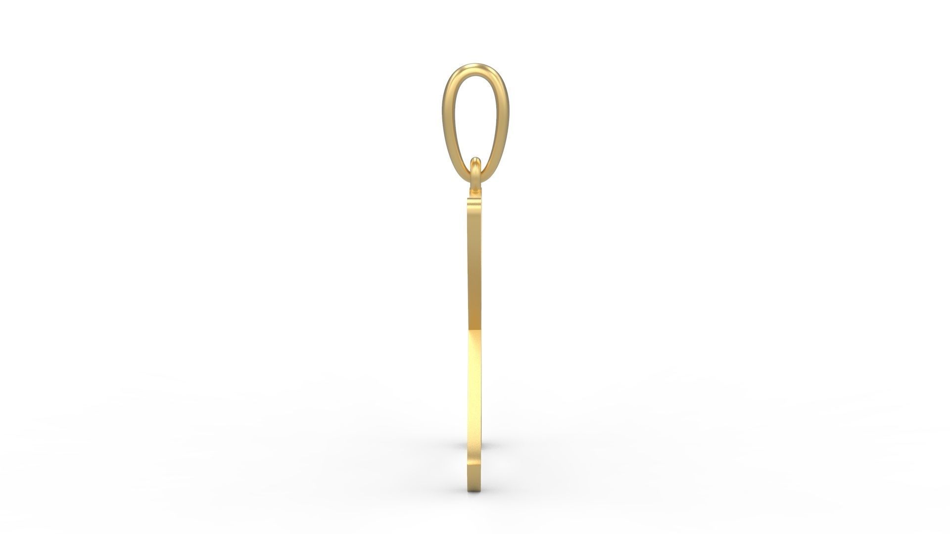  Initial Letters Pendant Maiandra X 3D print model_2