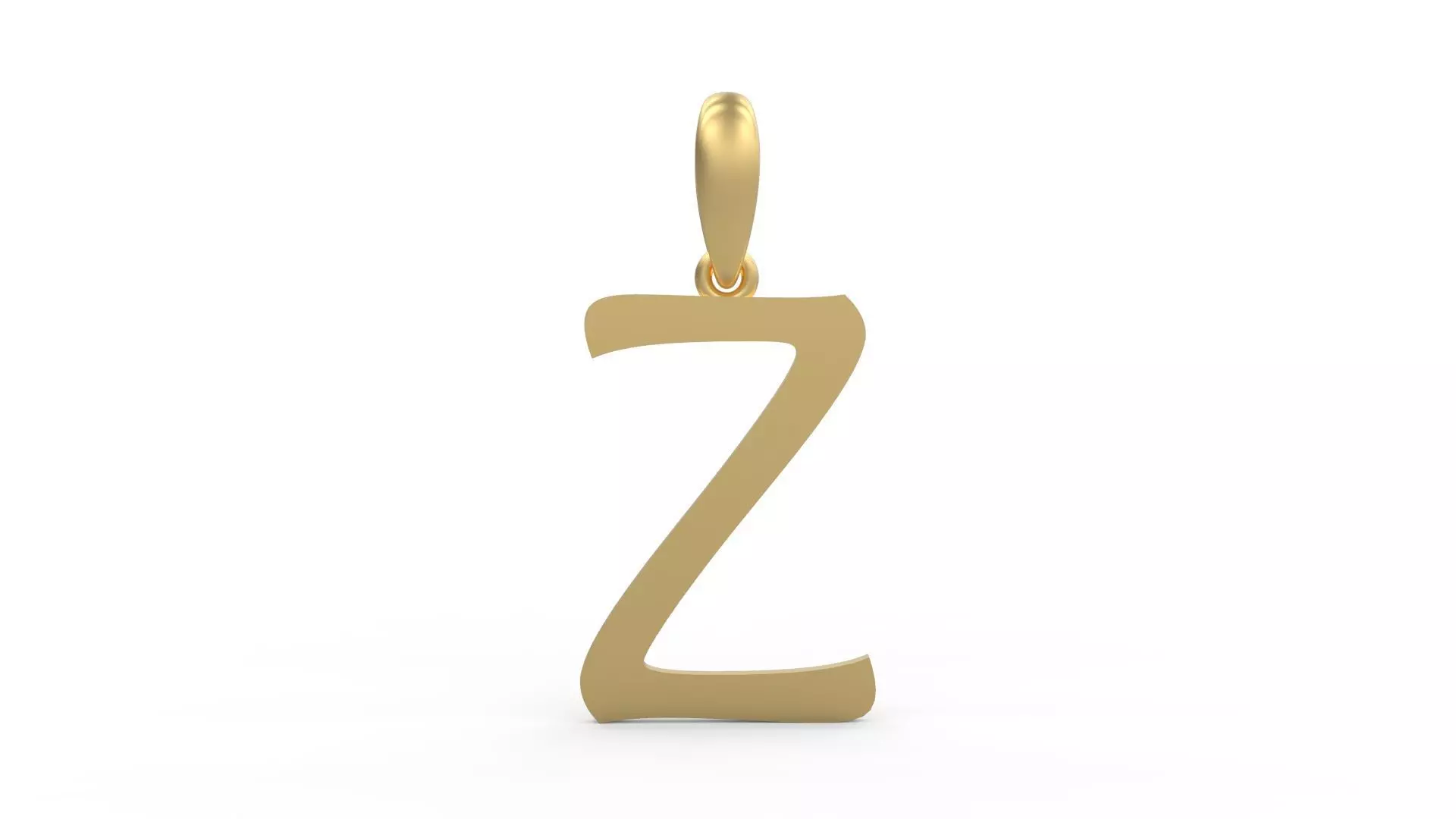 Initial Letters Pendant Maiandra Z 3D print model