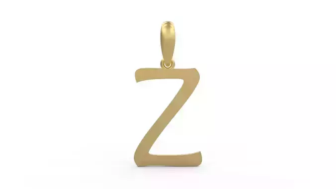 Initial Letters Pendant Maiandra Z