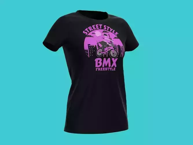bmx freestyle t-shirt