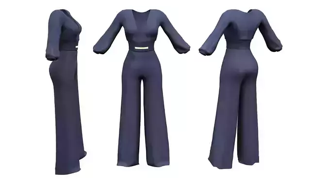 Long Sleeve Jumpsuit