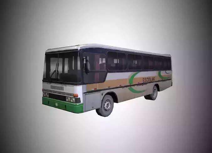 Bus Marcopolo Viaggio G4 800 Low-poly 3D model