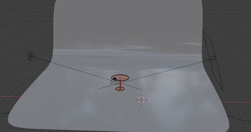 Table with a cup Free low-poly 3D model_9