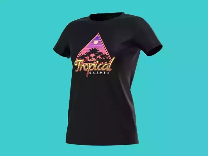 tropical t-shirt 