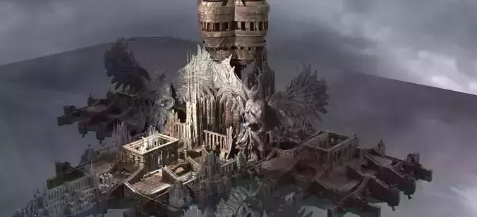 Angelic Cityscape extended