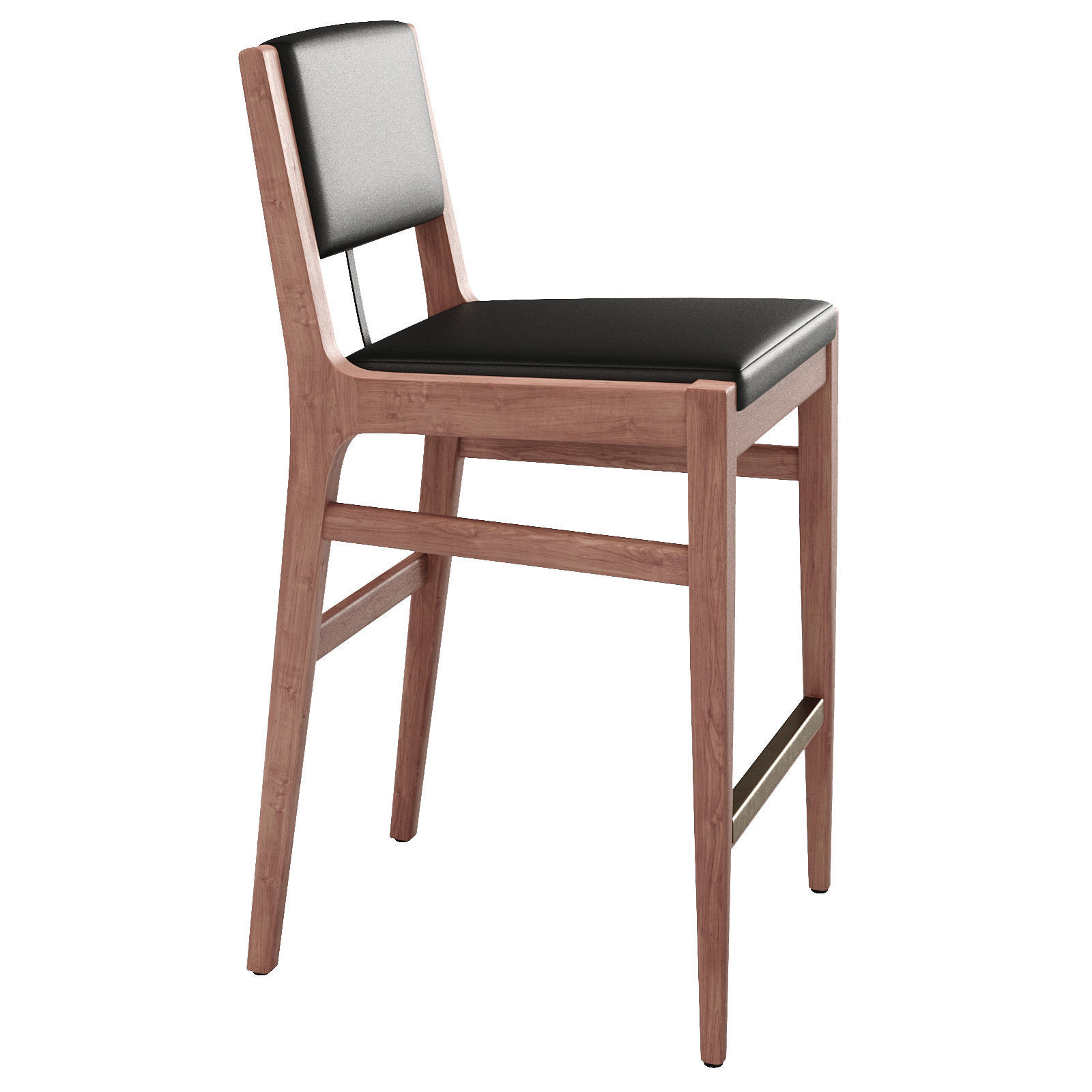 Hugo Counter Stool William grey 3D model_1