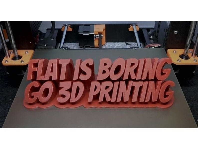 3d print custom sweeping nameplate 3D print model_1