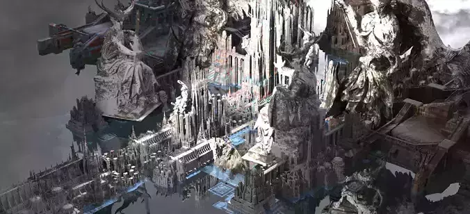 Winter Holy Heavens Light Kit bash