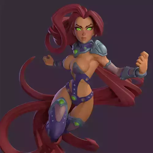 Starfire Multi Versions SFW NSFW STL 3D print model 3D print model