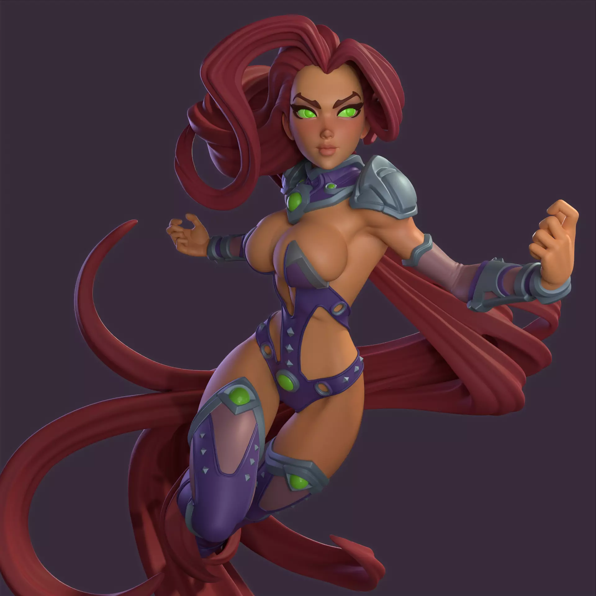Starfire Multi Versions SFW NSFW STL 3D print model 3D print model