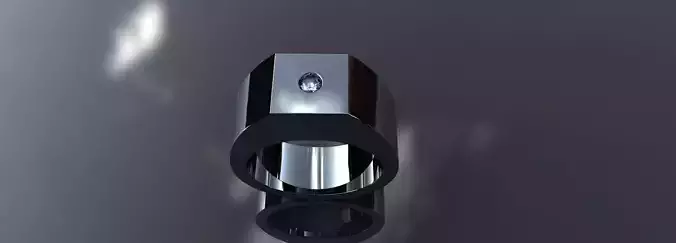 Flush Diamond Ring Gold Silver Platinum Mens Womens Jewelry