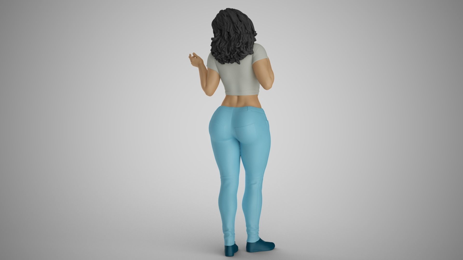 Politely Refuse 3D print model_7